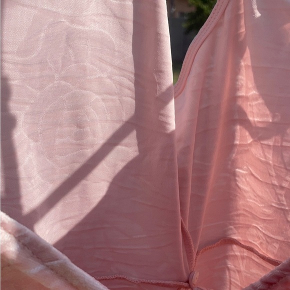 Everly Light Pink Asymmetrical Wrap Dress - Picture 7 of 12